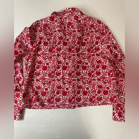 SOLD!!!! J. Crew Cropped garçon shirt in Liberty® Sambourne fabric Size 12 - Picture 9 of 9